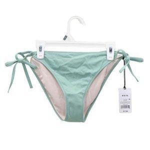 Shade & Shore Olive Green Bikini Swim Bottoms Low